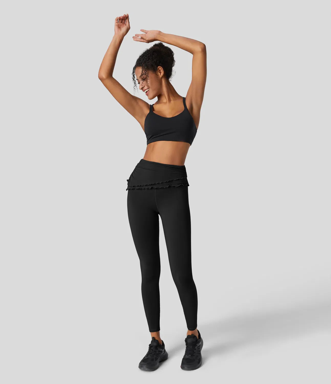 Foldover Trim Leggings