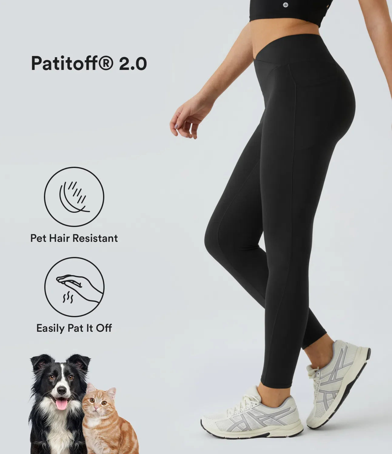 Pet-Hair Shield Leggings