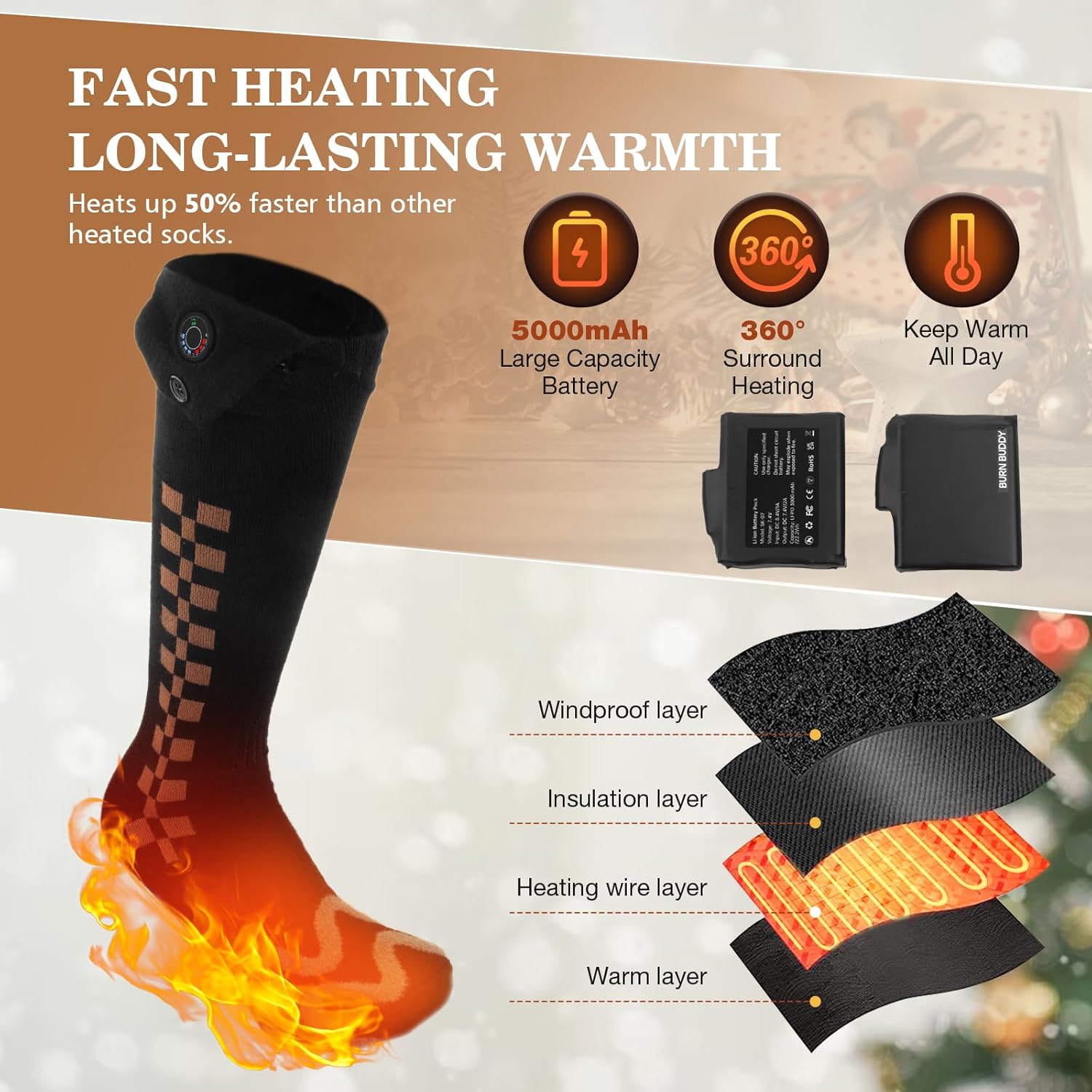 Thermal Boost Socks