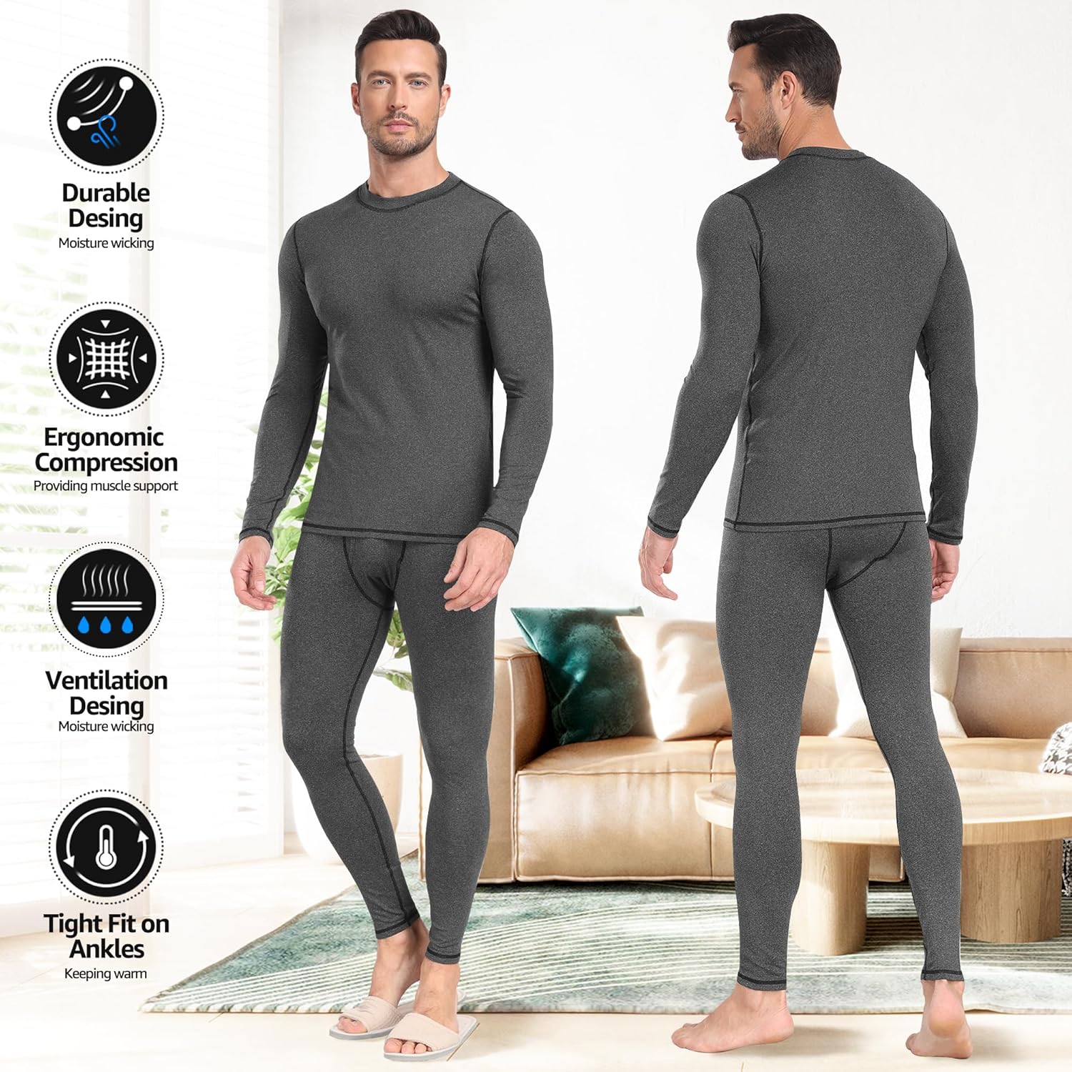 Men's Thermal Underwear Set