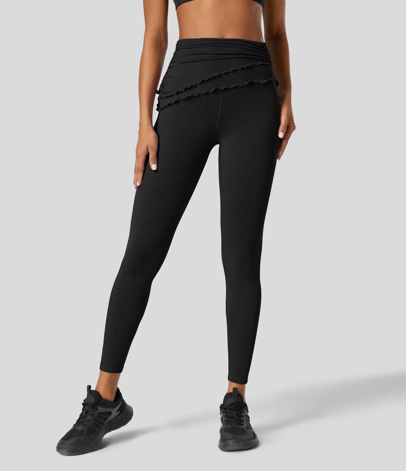 Foldover Trim Leggings