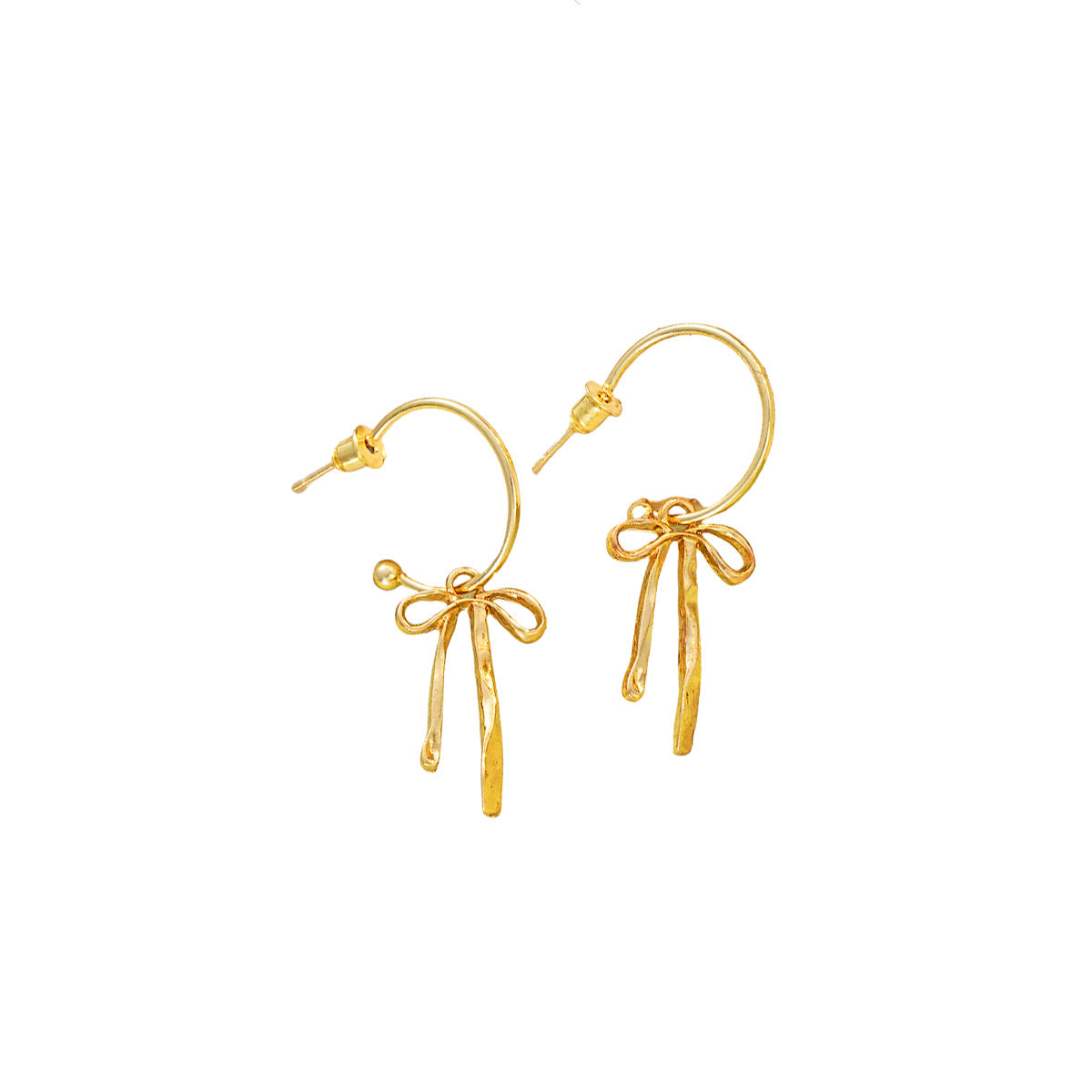 Bow Charm Earrings